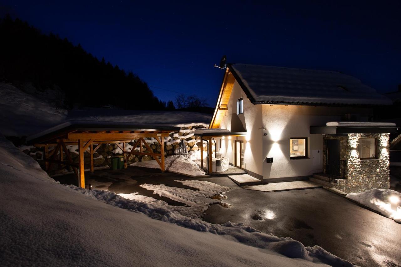 My Time Holiday House With Sauna Zgornje Gorje Exteriör bild